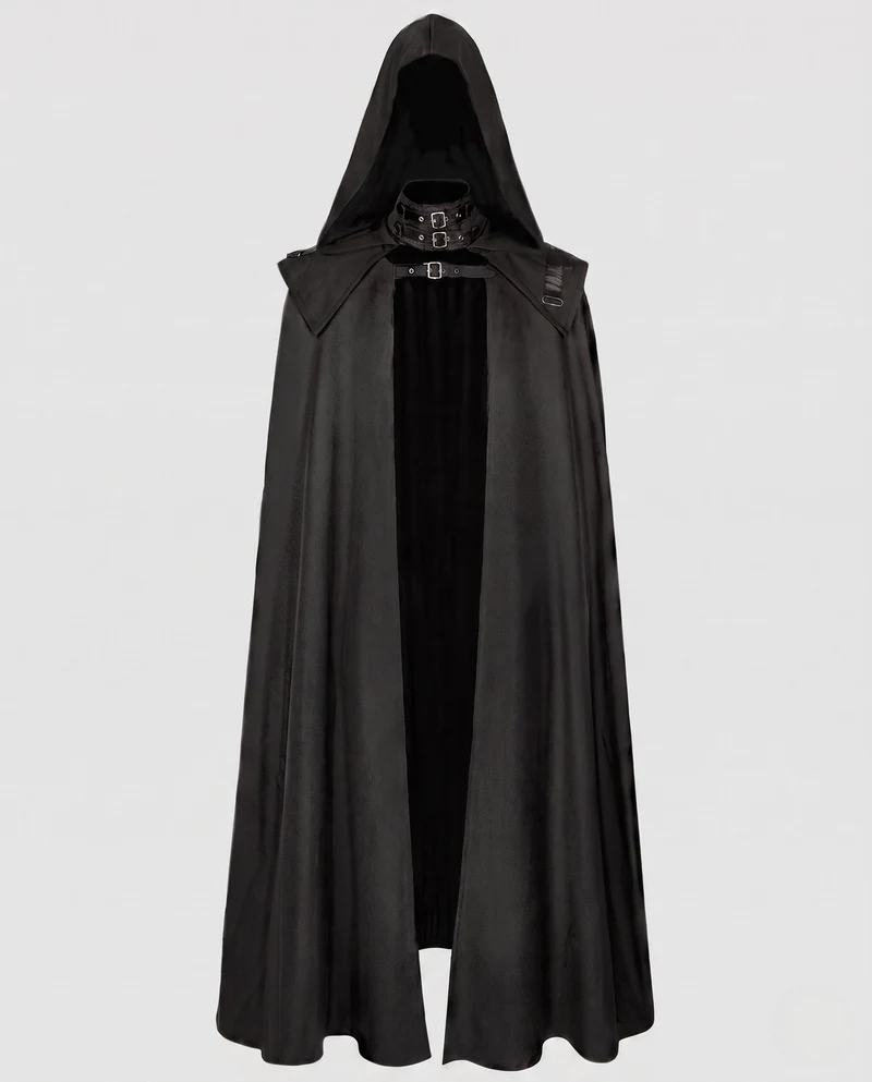 Damen eleganter Kapuzenumhang mit kunstvollen Details Nord Taschen