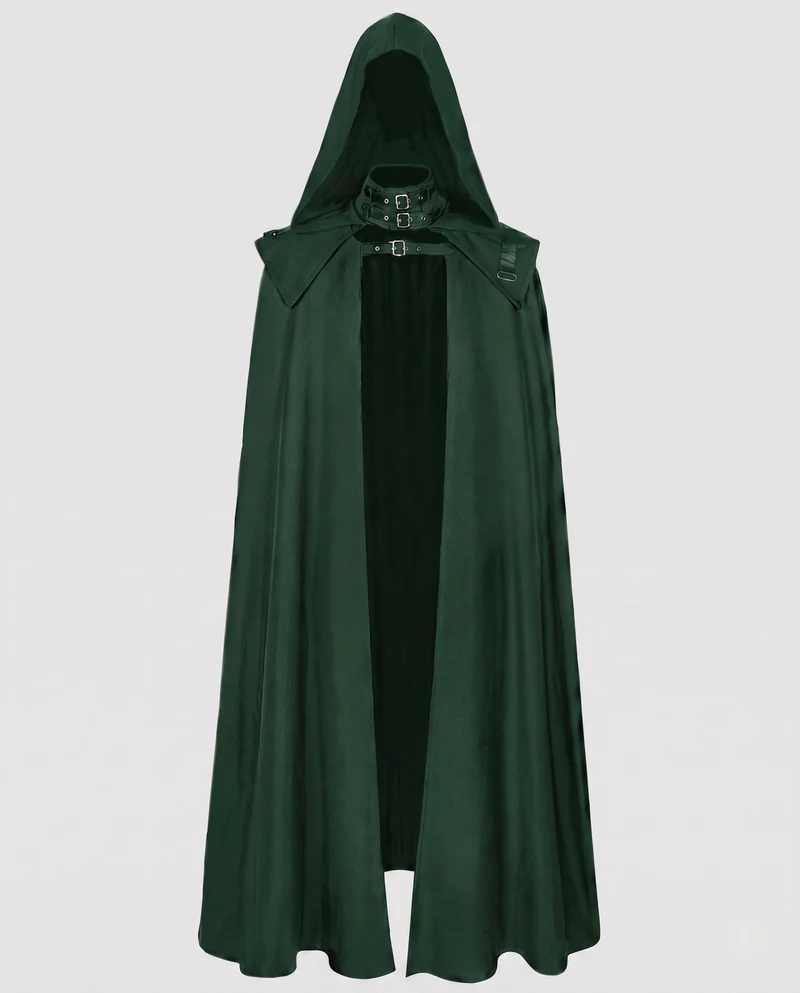 Damen eleganter Kapuzenumhang mit kunstvollen Details Nord Taschen