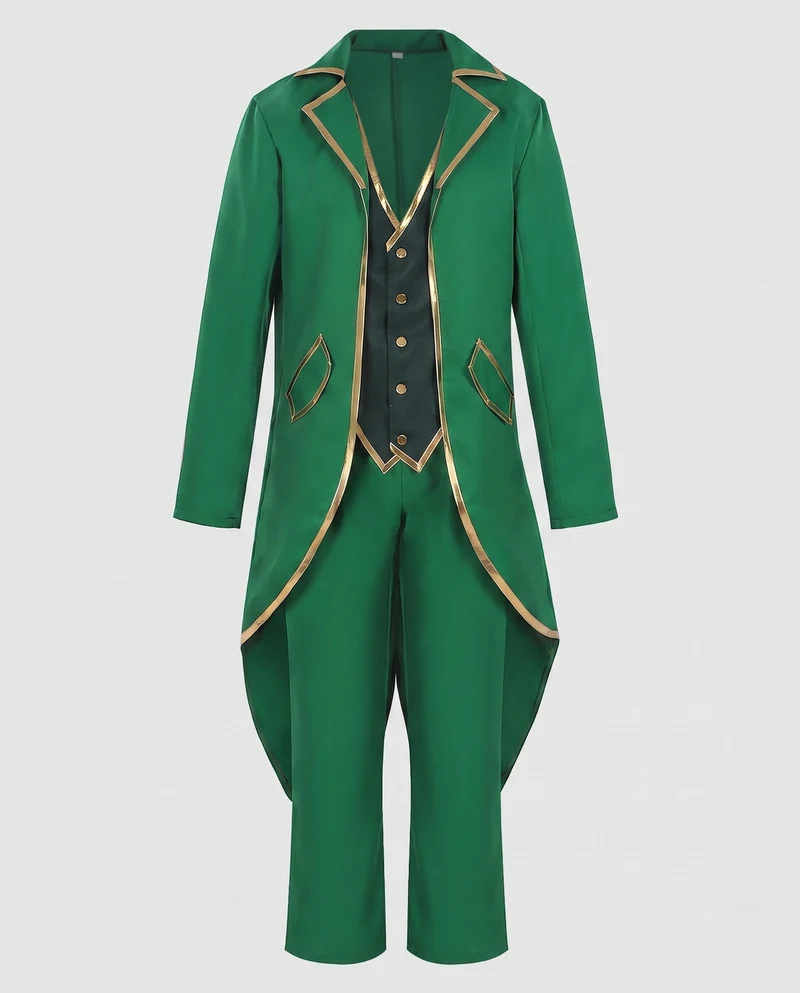 Damen eleganter Leprechaun Anzug Nord Taschen