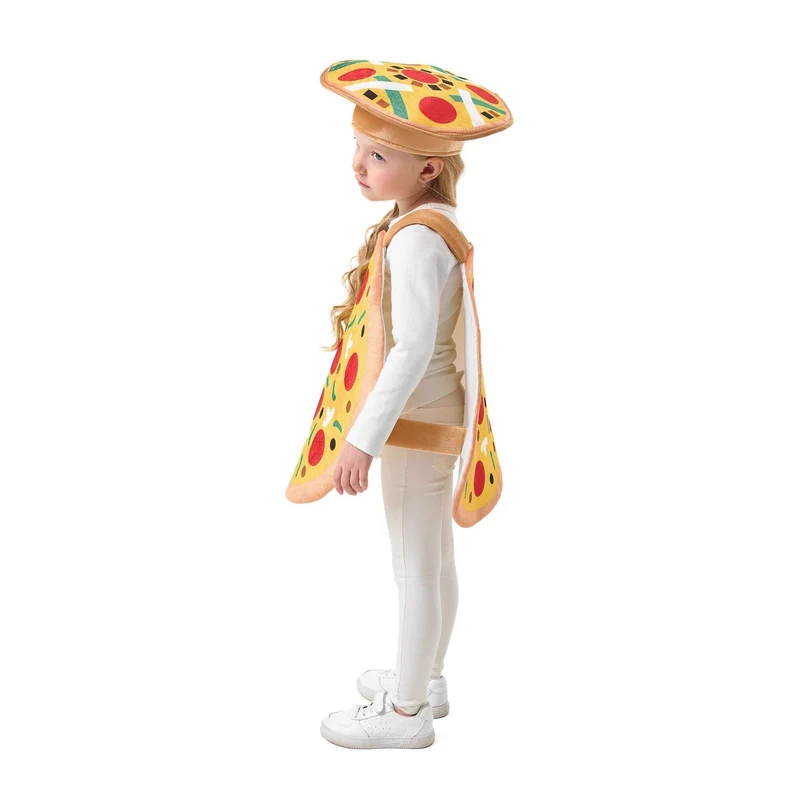 Mädchen Pizza-Kostüm Nord Taschen