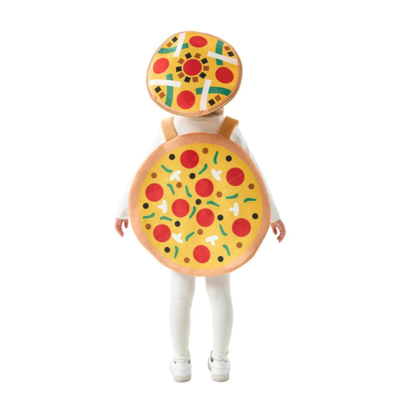 Mädchen Pizza-Kostüm Nord Taschen