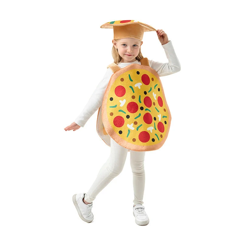 Mädchen Pizza-Kostüm Nord Taschen