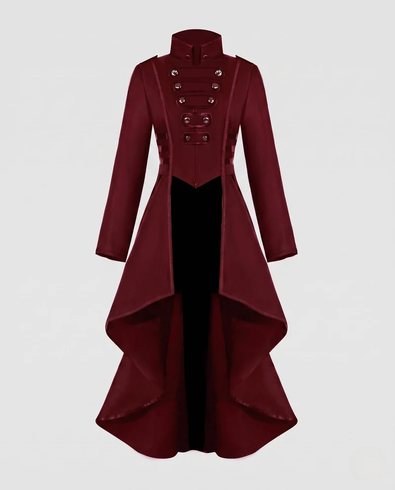 Damen Eleganter Kappenkleid mit asymmetrischem Saum und schicken Details Nord Taschen
