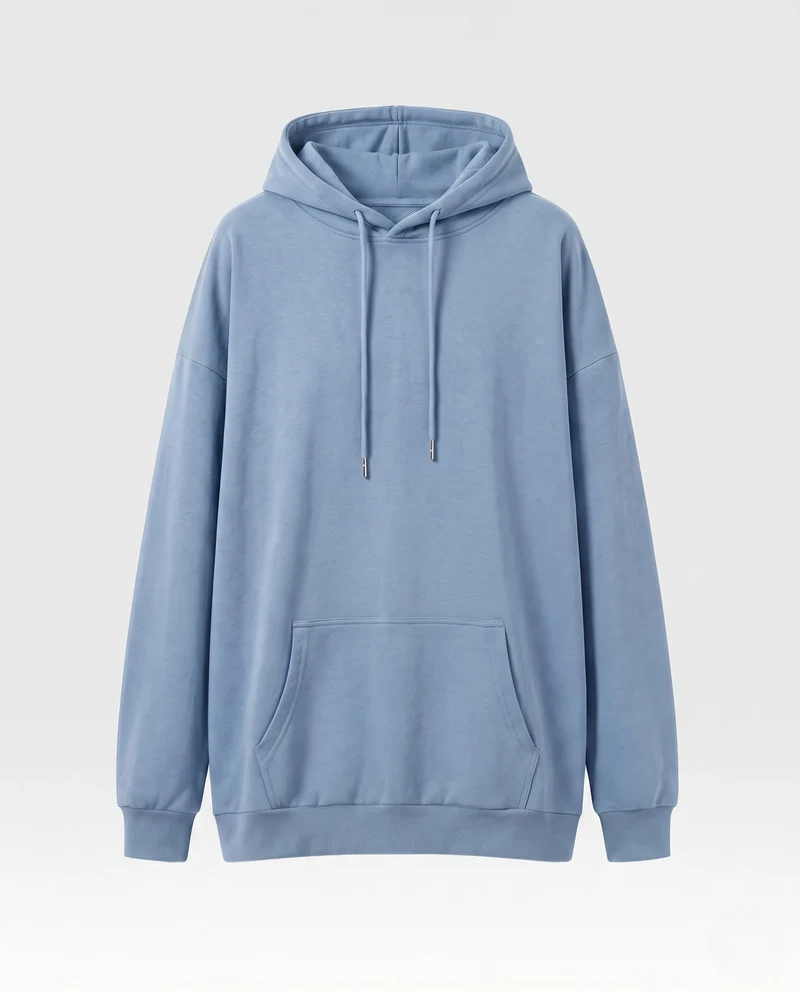 Damen Oversize Hoodie in Relaxed Fit mit Kängurutasche Nord Taschen