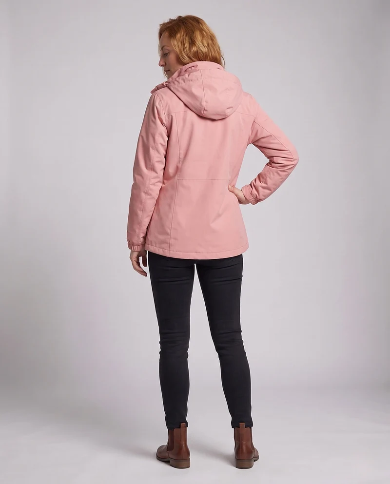 Damen Softshell-Parka mit abnehmbarer Fleece-Innenjacke und verstellbarer Kapuze Nord Taschen