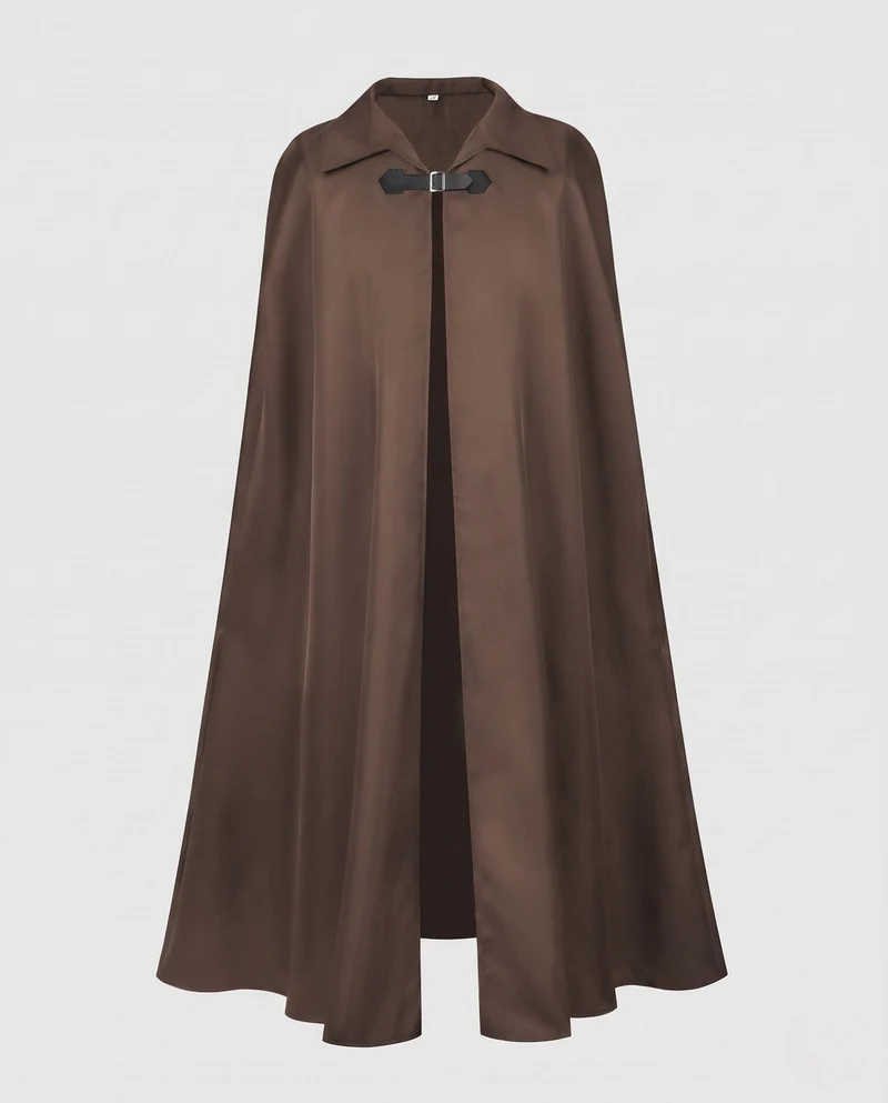 Damen Eleganter Kapuzenumhang mit klassischem Verschluss und hochwertiger Verarbeitung Nord Taschen