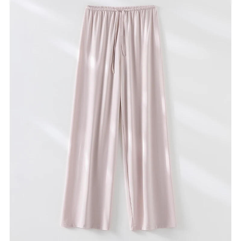 Damen Weite Lounge-Hose mit elastischem Bund und Tunnelzug Nord Taschen