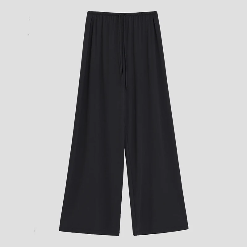 Damen Weite Lounge-Hose mit elastischem Bund und Tunnelzug Nord Taschen