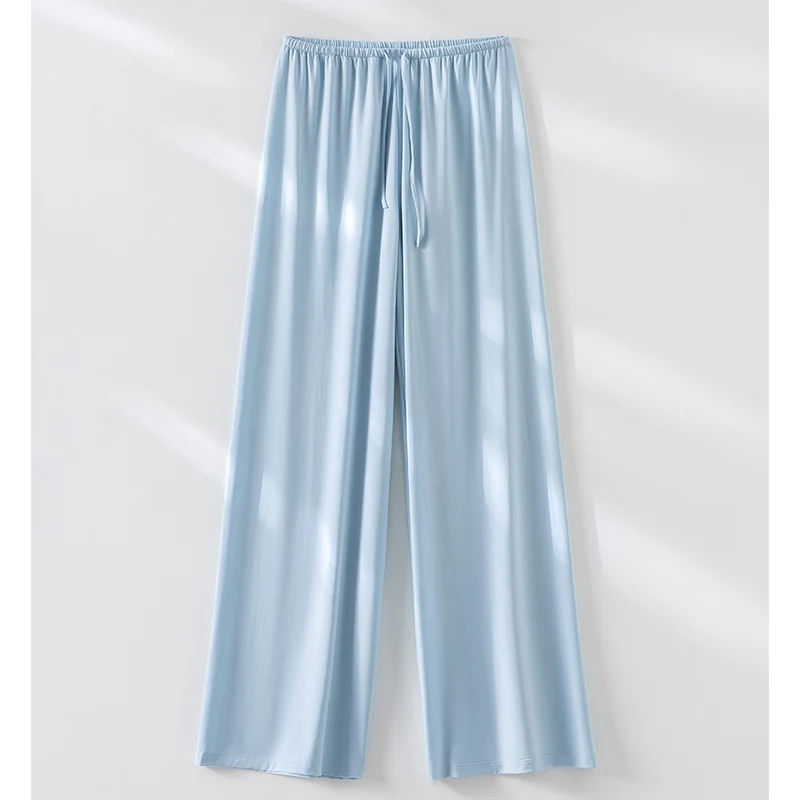 Damen Weite Lounge-Hose mit elastischem Bund und Tunnelzug Nord Taschen