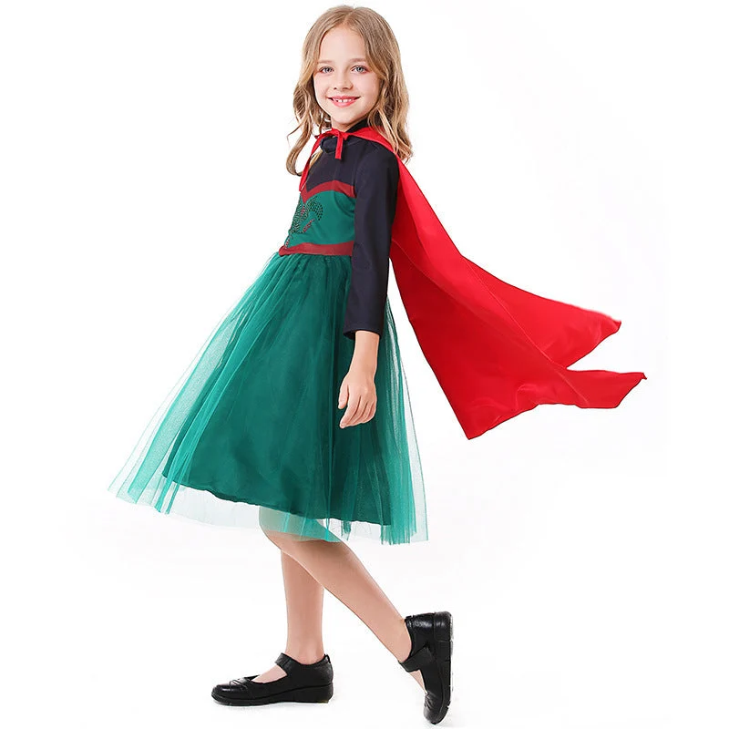 Mädchen Kostüm als zauberhafte Prinzessin mit Tüllrock und Umhang Nord Taschen