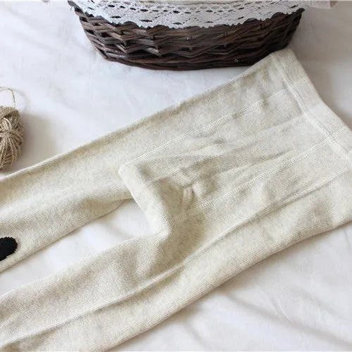 Mädchen Leggings mit Katzenmotiv Nord Taschen