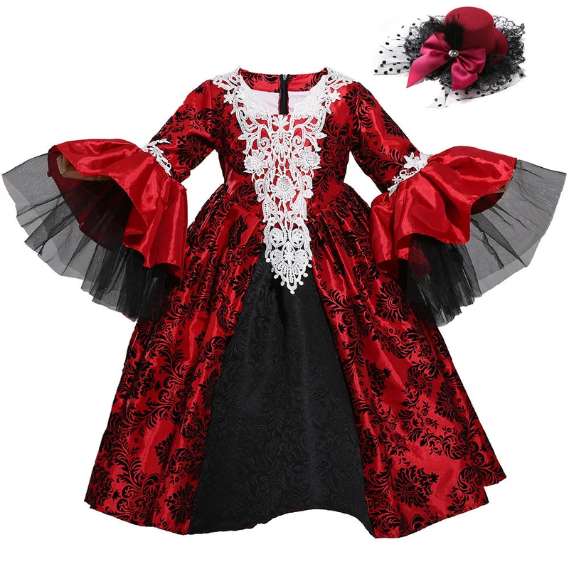 Mädchen märchenhaftes Ballkleid mit Rüschendetails Nord Taschen