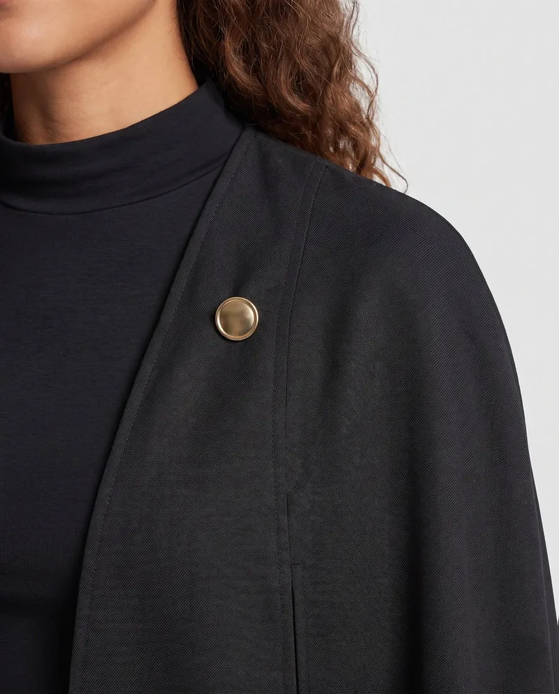 Damen elegantes Cape-Kostümset mit bequemer Unterwäsche und modischen Hosen Nord Taschen