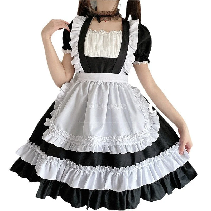Damen Köstümkleid mit Rüschen und Katzenohren Nord Taschen