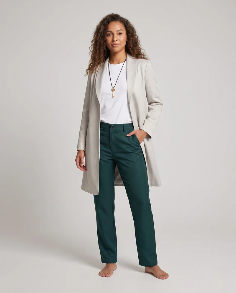 Damen elegantes Komplett-Outfit mit Blazer, T-Shirt und Hose Nord Taschen