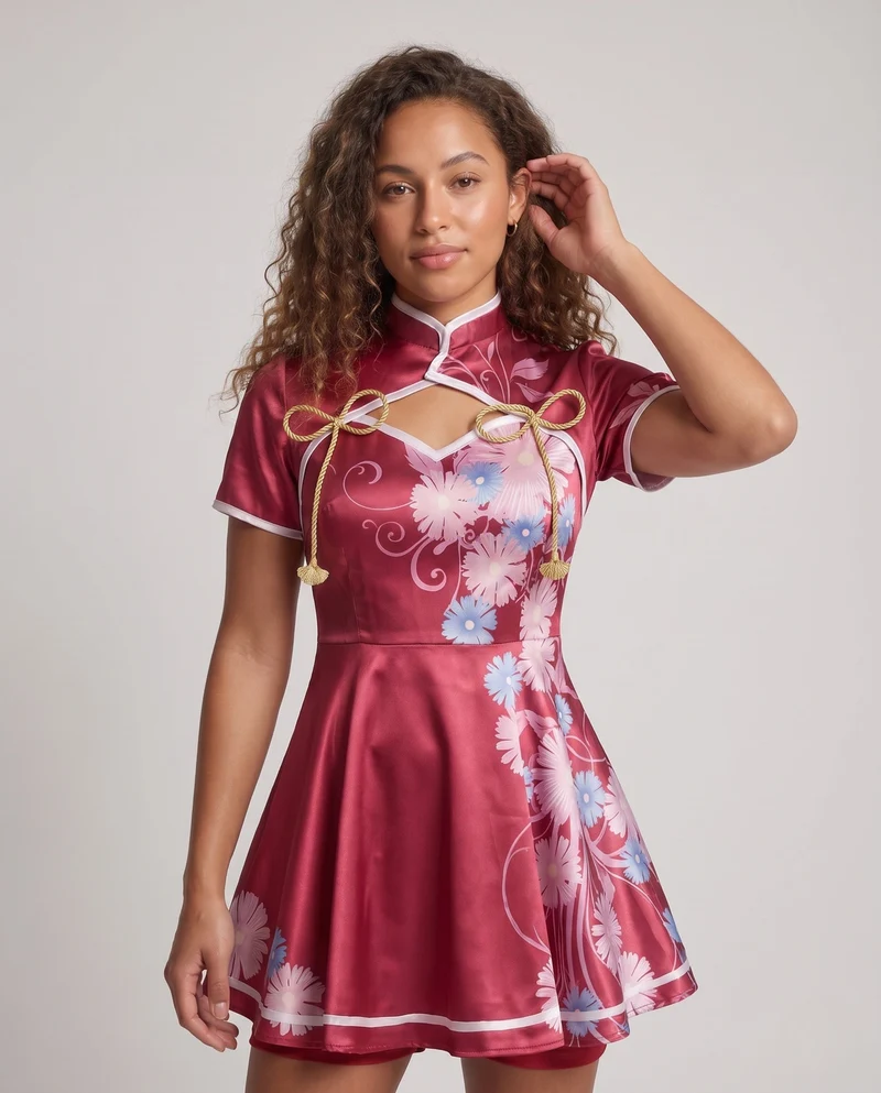 Damen elegantes Service-Outfit mit maßgeschneidertem Weste und Fliege Nord Taschen
