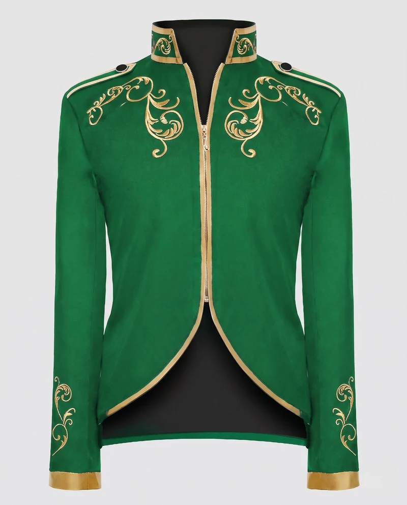 Damen festlicher Anzugjacke mit goldenen Details Nord Taschen