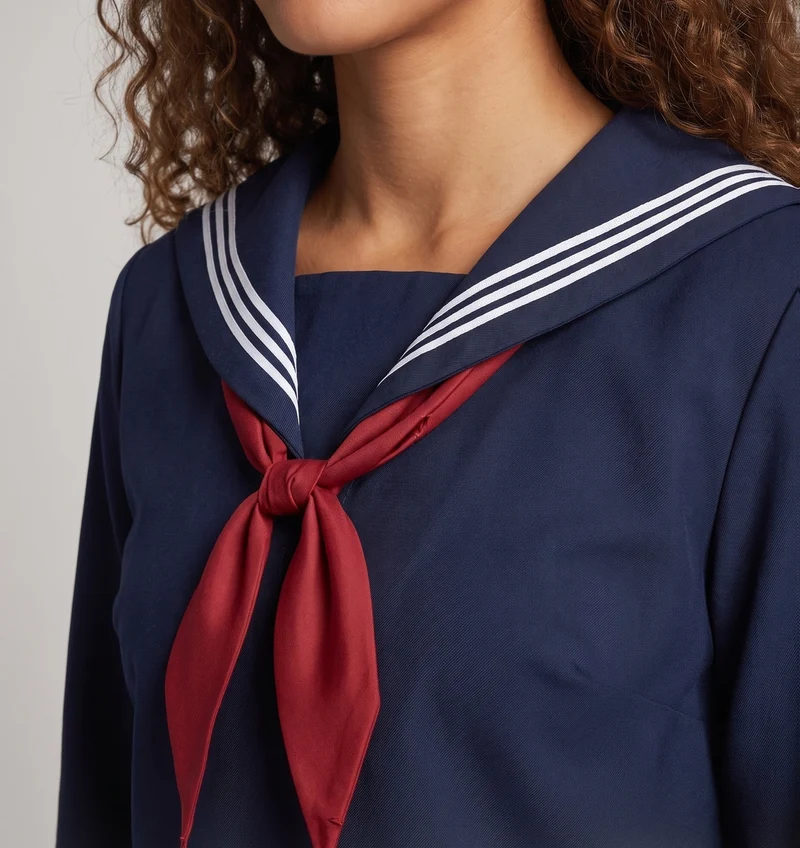 Damen Maritimes Schulmädchen-Kostüm mit Schiffsattrappen Nord Taschen