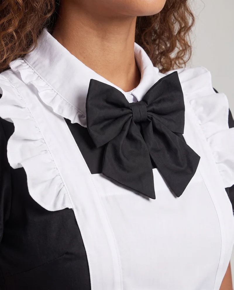 Damen verspieltes Kostümkleid mit Rüschen und Schleifen Nord Taschen