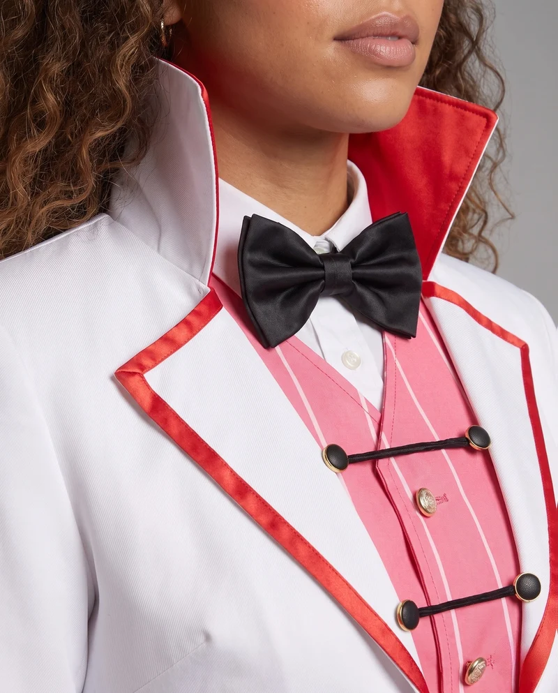 Damen festliches Kostüm-Set mit stilvollem Sacko, Weste und Hut Nord Taschen