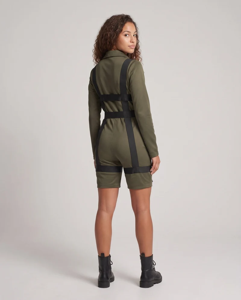 Damen Fliegeroverall mit praktischen Taschen und verstellbaren Trägern Nord Taschen