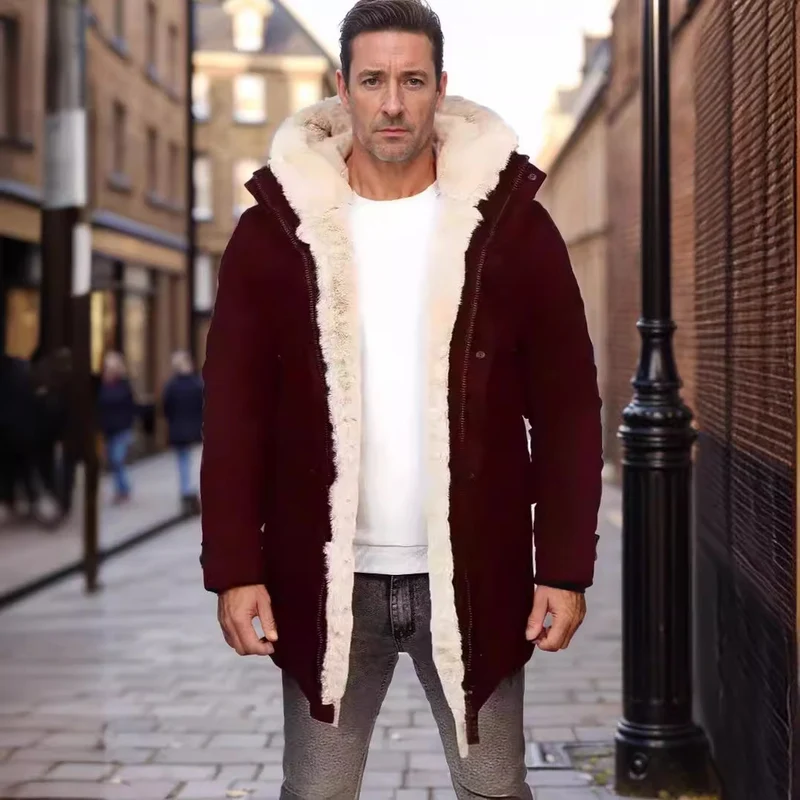 Damen Parka mit Teddyfutter, Kapuze und aufgesetzten Taschen Nord Taschen
