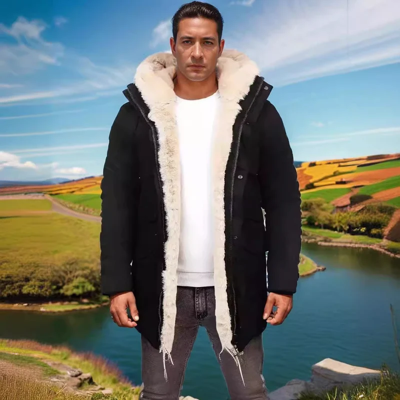 Damen Parka mit Teddyfutter, Kapuze und aufgesetzten Taschen Nord Taschen