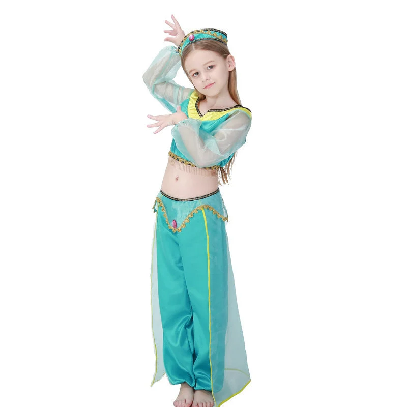 Mädchen Prinzessinnenkostüm im orientalischen Stil mit glitzernden Details Nord Taschen