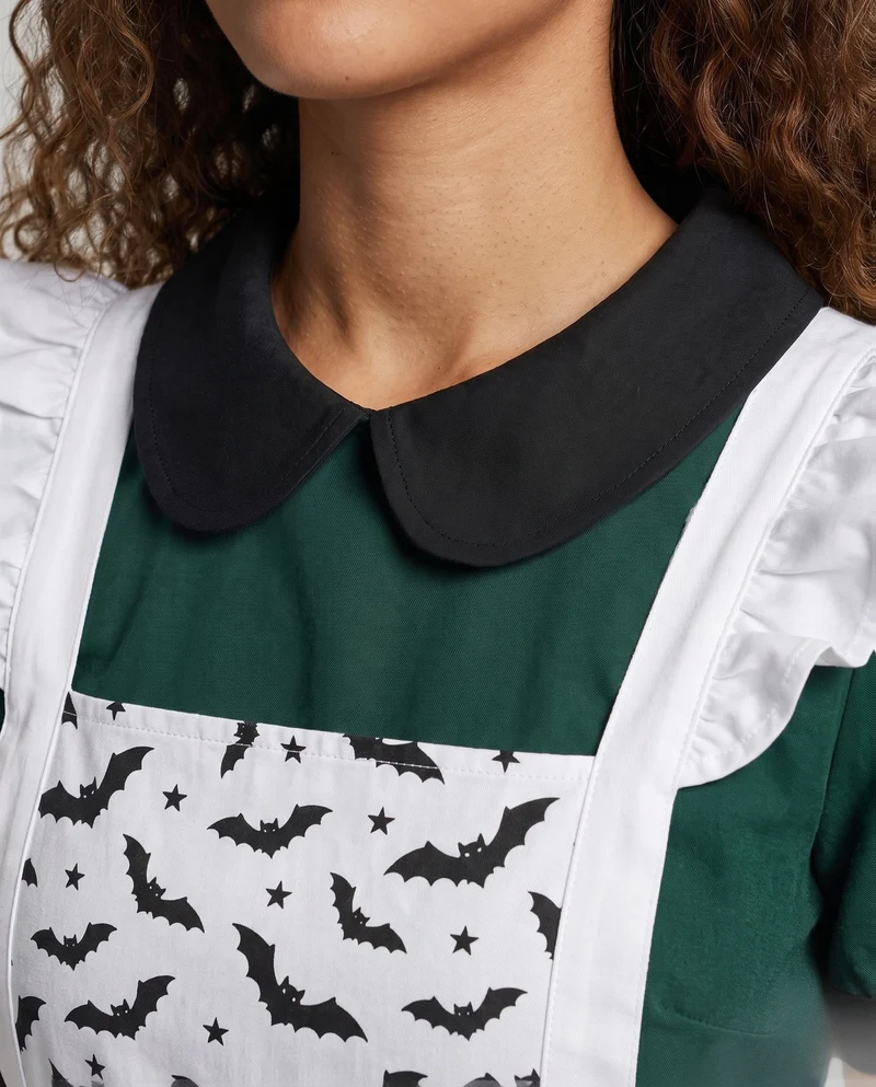 Damen Halloween Kostüm als verspielte Köchin mit Vampirakzenten Nord Taschen