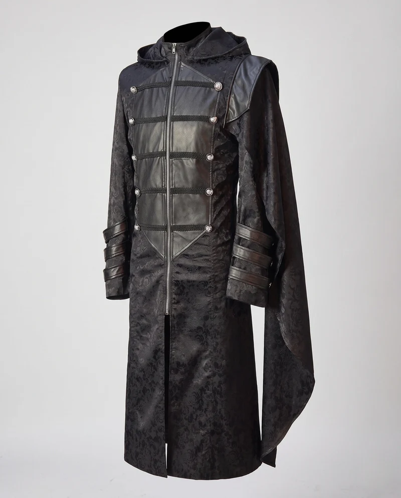 Damen Hochwertiger Umhangmantel mit Kapuze und eleganten Details Nord Taschen