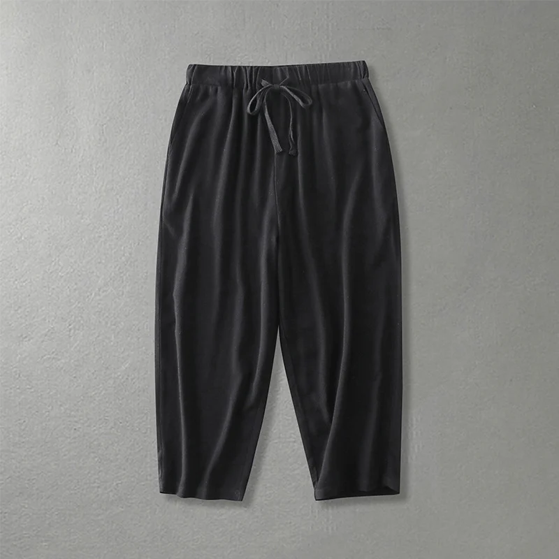 Damen Locker geschnittene Freizeit-Hose mit elastischem Bund und Tunnelzug Nord Taschen