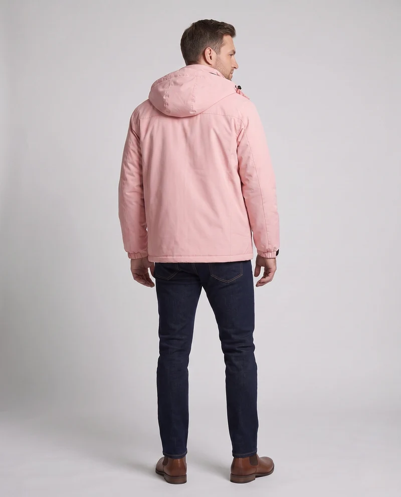 Herren-Winterparka mit dickem Fleece-Innenfutter, abnehmbarer Kapuze und winddichter, wasserabweisender Softshell-Schicht Nord Taschen