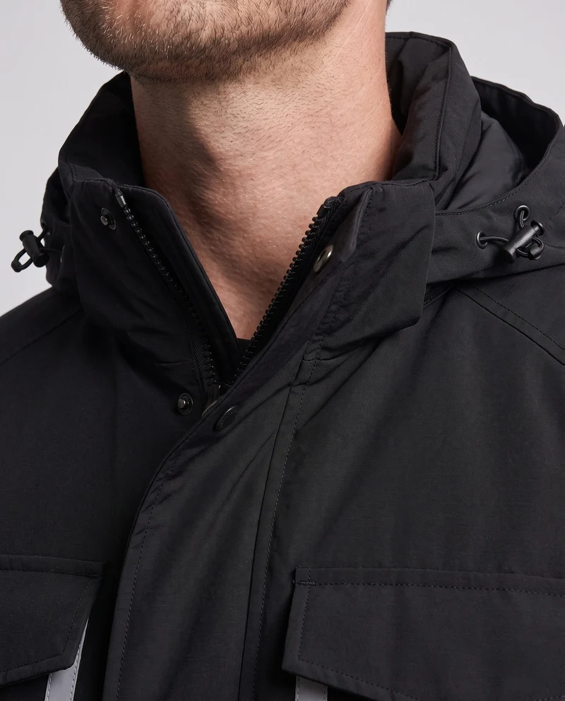 Unisex Winterparka mit reflektierenden Einsätzen und abnehmbarem Kapuze Nord Taschen