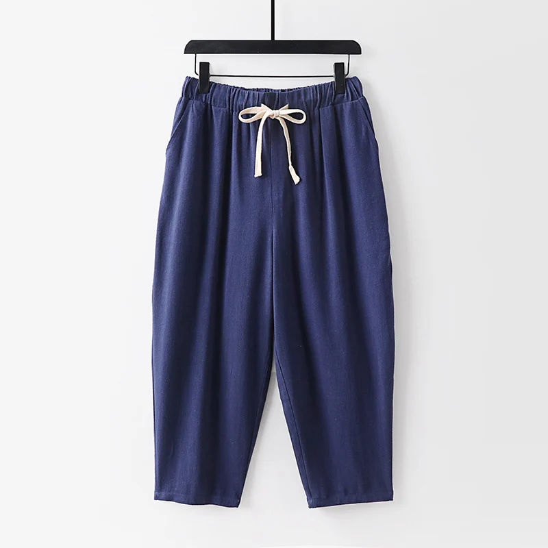Damen Lässige Jogginghose mit Zugband und weitem Bein Nord Taschen