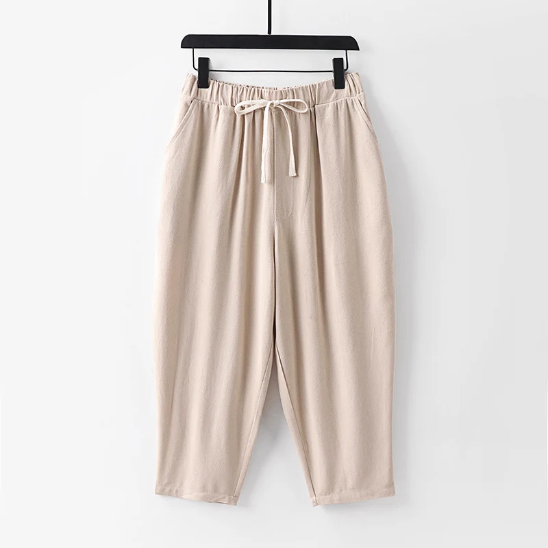 Damen Lässige Jogginghose mit Zugband und weitem Bein Nord Taschen