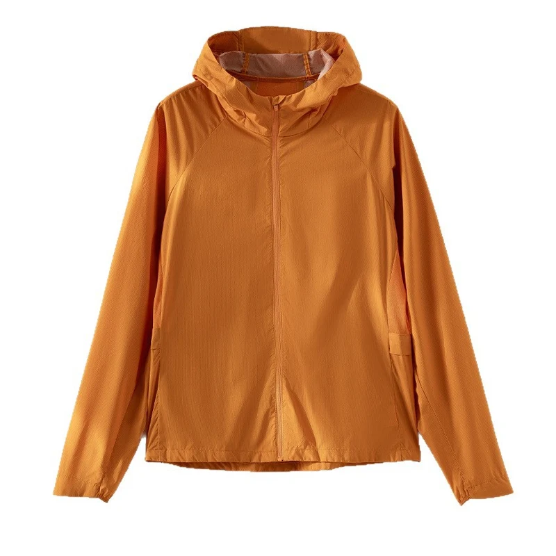 Damen Leichte Kapuzen‑Windjacke aus Ripstop‑Mikrofaser mit durchgehendem Reißverschluss Nord Taschen