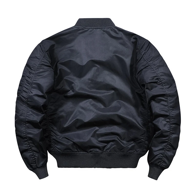 Herren Nylon-Flightbomber mit Ärmeltasche, gesteppter Thermo-Innenlage und geripptem Saum Nord Taschen