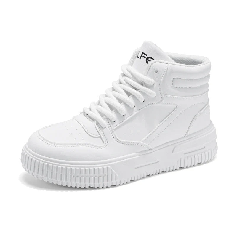 Damen High-Top Sneakers mit gepolsterter Knöchelstütze und rutschfester Sohle