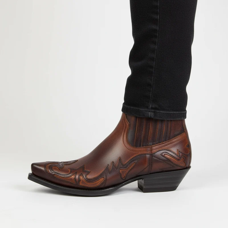 Leder Cowboy Stiefel - DakoBoot - Arvani