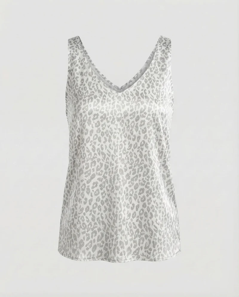 Damen Satin Top Spaghettiträger