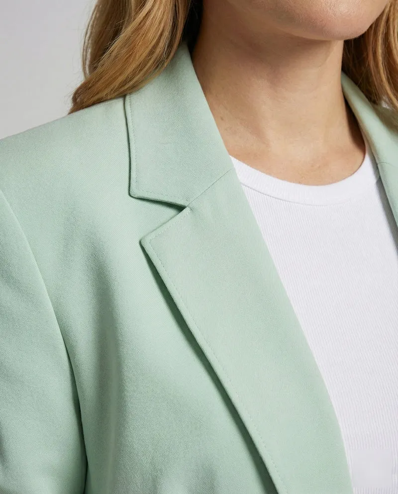 Damen Lockere Überschulter Longblazer