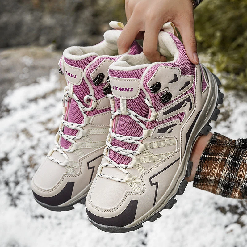 Damen Wanderschuhe mit wasserdichter Membran und rutschfester Sohle