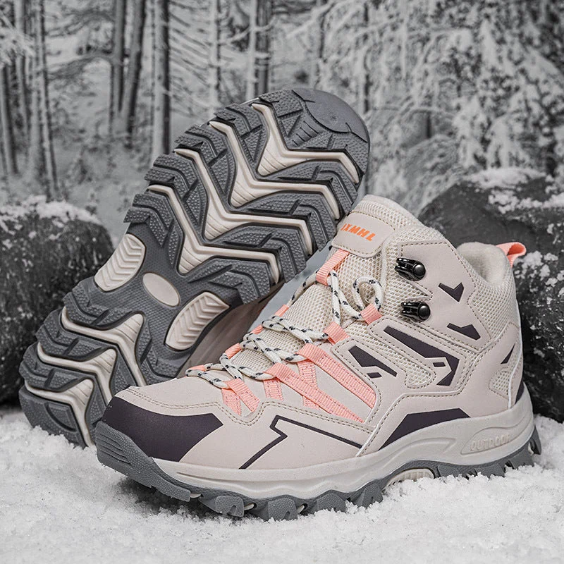 Damen Wanderschuhe mit wasserdichter Membran und rutschfester Sohle