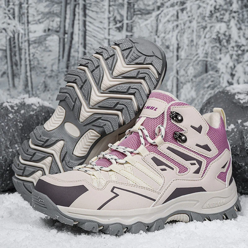 Damen Wanderschuhe mit wasserdichter Membran und rutschfester Sohle