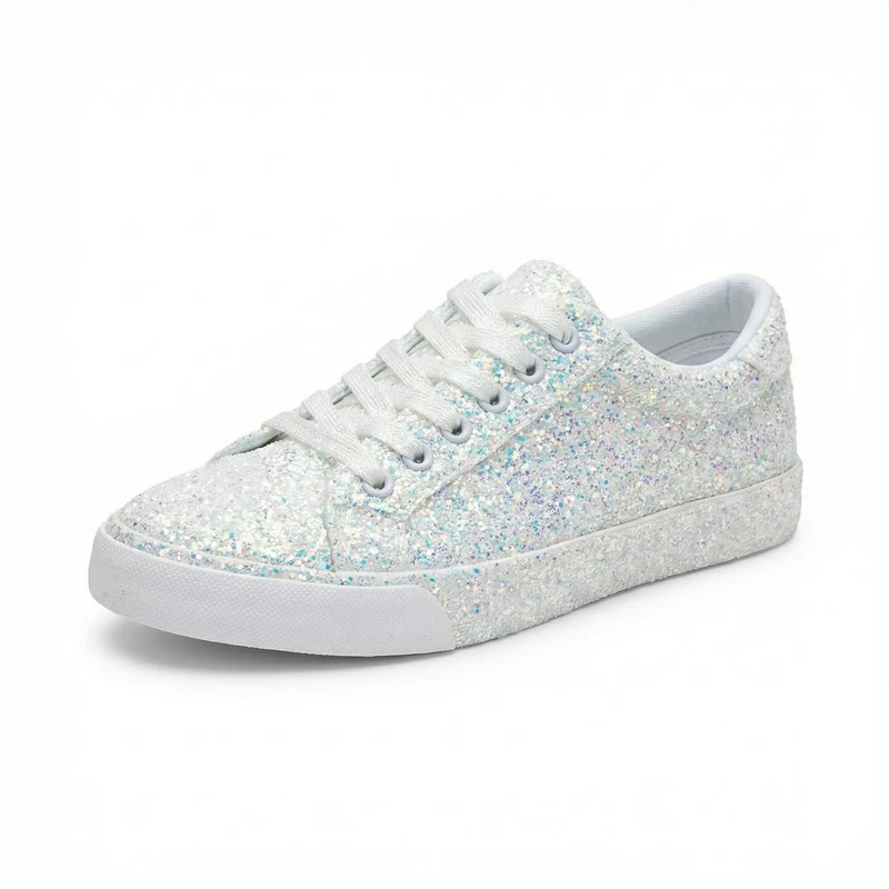 Damen Glitzernde Sneaker mit atmungsaktiver Sohle und zusätzlichem Komfort - Vittorelli