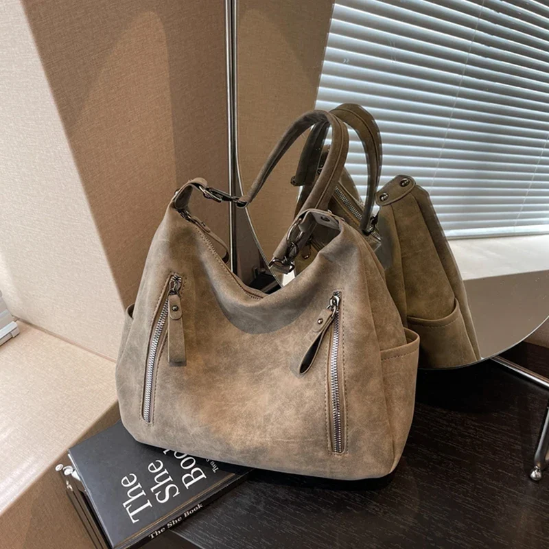 Nord Taschen | Large Suede Handbag