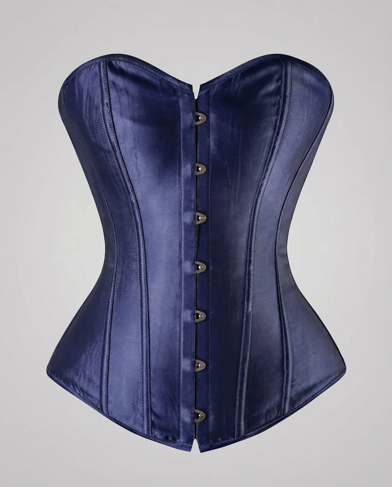 Damen Elegante Verstärkte Stäbe Satin Satin-Miederkorsett