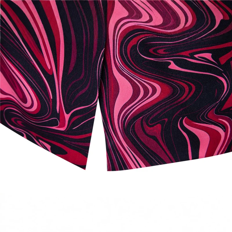 Herren Zweiteiliges Statement-Sakko und Anzughose mit psychedelischem Swirl-Print Nord Taschen