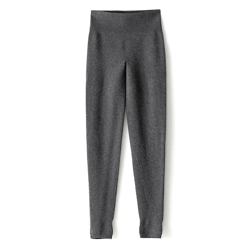 Damen Figurformende Hochtaillen Strickleggings mit Thermofinish Nord Taschen