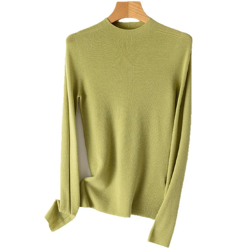 Damen Feinstrickpullover mit Stehkragen und schlanker Silhouette Nord Taschen